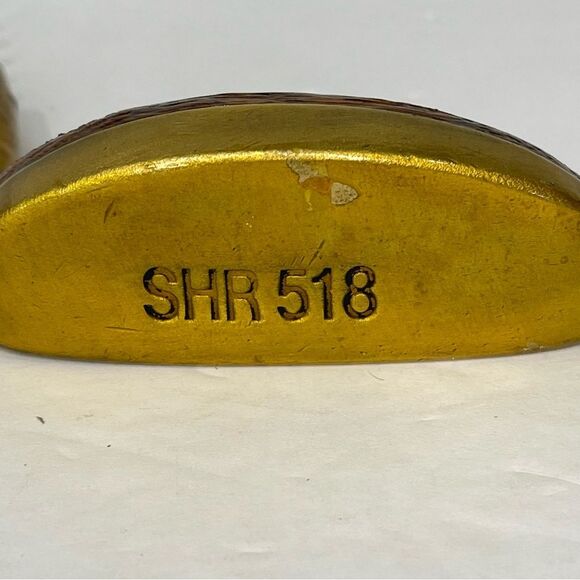 Golf Putter Corkscrew Brass Varnish Wood Barware Mancave Unique SHR 518 Vintage - Picture 8 of 12